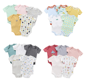Conjuntos de Ropa para Bebés Recién Nacidos 2021 OEM 100% Algodón, Mamelucos para Niños y Niñas - Product Image 4