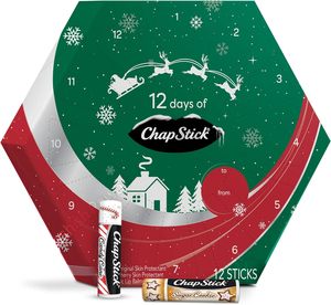 Forma esagonale 12 giorni festiva calendario dell'avvento Set regalo graziosa piccola cosa calendario dell'avvento scatola - Product Image 1