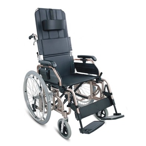 <span class=keywords><strong>Ortopedia</strong></span> médico plegable manual elevar reposapiés con silla de ruedas con respaldo reclinable - Product Image 5