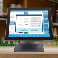 Système de point de vente en vente chaude, tout-en-un, PC de haute qualité, écran tactile à cadre à angle droit, caisse enregistreuse