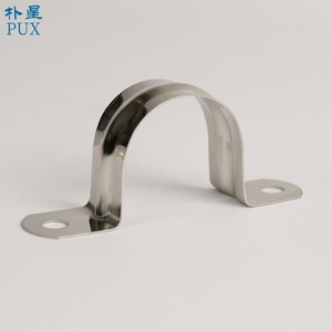 Topfix vendita diretta a caldo placcato in zinco tipo U morsetto a morsetto con due fori a forma di U morsetto a sella doppio foro - Product Image 6