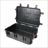 Vente flash - Boîte à outils étanche Andbao personnalisable OEM/ODM avec roues, trois couches, fermetures à loquets, indice de protection IP67, antichoc, garantie de 3 ans