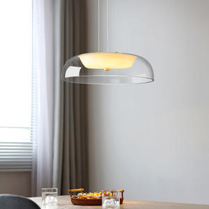 โคมไฟเพดานแก้วสไตล์นักออกแบบสแกนดิเนเวียนโมเดิร์นมินิมอล ทันสมัย เหมาะกับร้านอาหาร ร้านกาแฟ และห้องรับประทานอาหาร - Product Image 3