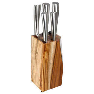BLOQUE DE MADERA CON 5 CUCHILAS - Product Image 1