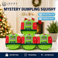 Mystery Dumpling Squishy Spielzeuge Stressabbau Fidget Dumpling Squishy Mystery Box Fjumbo Dumpling Squishy Schreibtisch-Beruhigungsspielzeug für den Alltag