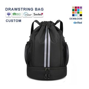 New Design Fashion <b>Drawstring</b> Sport Gym Backpack String <b>Drawstring</b> Sport Outdoor Bag Travel <b>Drawstring</b> Backpack Travel Bags - Product Image 1