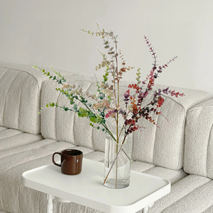 Rami Artificiali di Eucalipto a 4 e 7 Foglie, <span class=keywords><strong>Serie</strong></span> Singola per Decorazioni Matrimoniali, Ringraziamento, Natale e Casa - Product Image 1