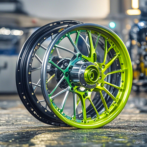 Tùy chỉnh Motocross và supermoto nhôm vành bánh xe cá nhân thép không gỉ Phụ tùng xe máy với gia công CNC - Product Image 2