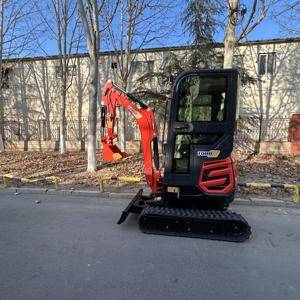 Miniexcavadora de 2 Toneladas con Certificación CE, Cumple con EPA, Bomba Hidráulica KYB, Engranaje Eaton, Motor EPA de 1 Año, Miniexcavadora en Venta - Product Image 1
