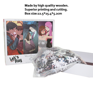 Sublimation <strong>Jigsaw</strong> Customized Unique Paper Cardboard Anime Puzzles DIY Toys <strong>Game</strong> 1000 Pieces <strong>Jigsaw</strong> Puzzle for Adult - Product Image 2