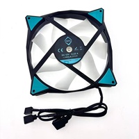 Nouveau ventilateur de boîtier d'ordinateur 140 mm 12V Argb, ventilateur de refroidissement du processeur