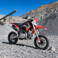Moto tout-terrain Nicot 125cc, légère, 83 kg, Pit Bike, cadre T6, Dirt Bike, 17/14, Enduro Racing, Moto pour femmes