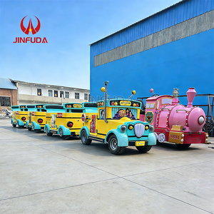 <span class=keywords><strong>Tren</strong></span> Eléctrico Turístico para Parques de Atracciones, Trenes Infantiles con Temática de Dibujos Animados para Zonas Turísticas y Centros Comerciales - Product Image 2