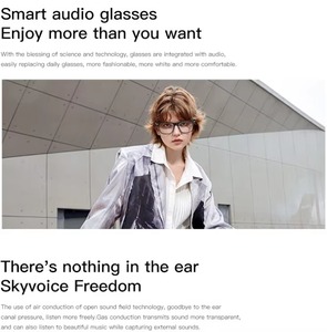 140 Language Smart Translation Glasses Real-Time Translator Built-in Speaker for Travel Business M01S - Product Image 5