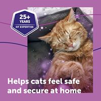 Recharges de diffuseur de phéromones calmantes pour chats, inodores, 3 x 48 ml, classiques, recommandées par les vétérinaires, sans médicaments, cliniquement prouvées pour