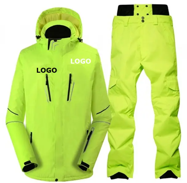 Mens Sports Suit Coat Active Ski Snowboard Winter Jacket Custom Logo Outdoor Ski & Snow Wear Ski&snow Wear for Men Sportswear