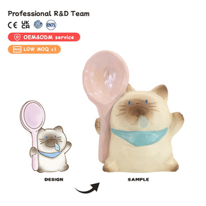 Vendita calda trama in resina personalizzata mistero scatola cieca gatto Kawaii Pai decorazione per la casa regalo all'ingrosso - Product Image 1