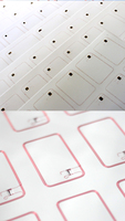 Grosir UHF A4 RFID Inlay kering/basah Inlay Label NFC stiker Printer RFID Inlay