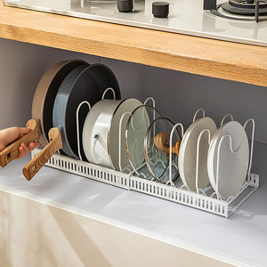 Escurridor de Platos Home Basics, Tamaño L, Ajustable, para Almacenamiento en la Encimera de la Cocina, para Platos y Tazones - Product Image 3