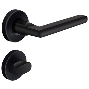 Cerradura Oculta de Acero Inoxidable 304, Cerradura Oculta de un Solo Lado para Puerta Interior, Dormitorio, Pared de Fondo, Color Negro - Product Image 5