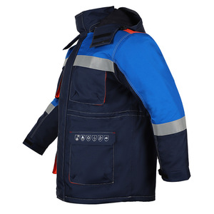 Xk-22-1178988 Workwear Set Men Polyester <b>Waterproof</b> Oil Resistant Anti Static Factory Workshop Use - Product Image 1