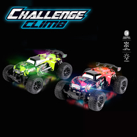Voitures RC 1:24, jouets 4x4, haute vitesse, télécommandées, 4 canaux, voitures de course RC, jouets tout-terrain avec éclairage