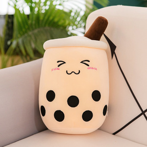 Cuscino Peluche <span class=keywords><strong>Panda</strong></span> in Tazza, Morbido Animale Imbottito a Tema Bubble Tea, Decorazione Kawaii Ideale per la Stanza e Regalo Premuroso per gli Appassionati di Boba - Product Image 5