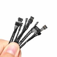 Câble personnalisé torsadé pour écouteurs, faisceau de câbles micro-connecteur 2-4 broches TWS, faisceau de câbles personnalisé pour casque