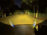 Nouvelle Lampe de Grille LED U50 55W, Accessoires Auto, Puce 3570, Couleurs Blanc et Jaune, Feu Antibrouillard LED, Éclairage Extérieur Automobile pour Voiture et Moto