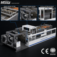Machine de découpe de feuilles rotative double haute vitesse 300 m/min pour papier kraft couché Hohui HHSDG-1700, machine de découpe de papier en rouleau