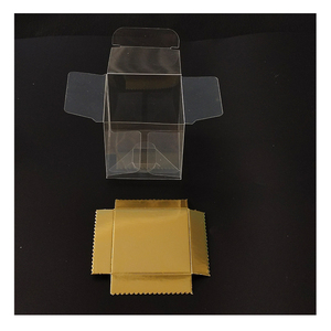 Tùy Chỉnh Rõ Ràng Trong Suốt Gấp <span class=keywords><strong>PVC</strong></span> Pet Nhựa Acetate Bao Bì Hộp Cứng Trong Suốt Không Thấm Nước Rõ Ràng Vuông Pet Hộp Nhựa - Product Image 5
