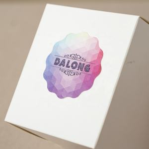 Paquete personalizado taza troquelada móvil gafas pared producto personalizado etiqueta algodón reciclado plata <span class=keywords><strong>papel</strong></span> <span class=keywords><strong>adhesivo</strong></span> sellado pegatina - Product Image 3