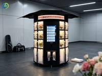 Distributeur automatique de fleurs fraîches sur mesure, distributeurs automatiques pour articles floraux