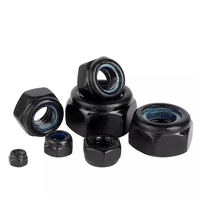 M2 M2.5 M3 M3.5 M4 M5 M6 M8 M10 M12 M16 304 acier inoxydable hexagone hexagone Nylon Insert autobloquant écrou Nylock écrou Locknu