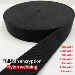 2Mm Dày 32Mm 38Mm 50Mm 900D Dây Đeo Nylon Đen <span class=keywords><strong>Polypropylene</strong></span> Vành Đai Đôi Hạt Mô Hình <span class=keywords><strong>Webbing</strong></span> - Product Image 4