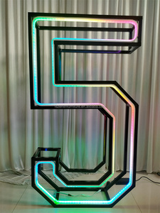 Tùy chỉnh khổng lồ số với ánh sáng RGB marquee ánh sáng lên số cho bữa tiệc sinh nhật trang trí - Product Image 2
