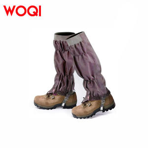 Polainas de nieve Woqi, gruesas, de spandex y poliéster, para senderismo, caza, montañismo, para mujer, color verde militar, mantienen el calor. - Product Image 5