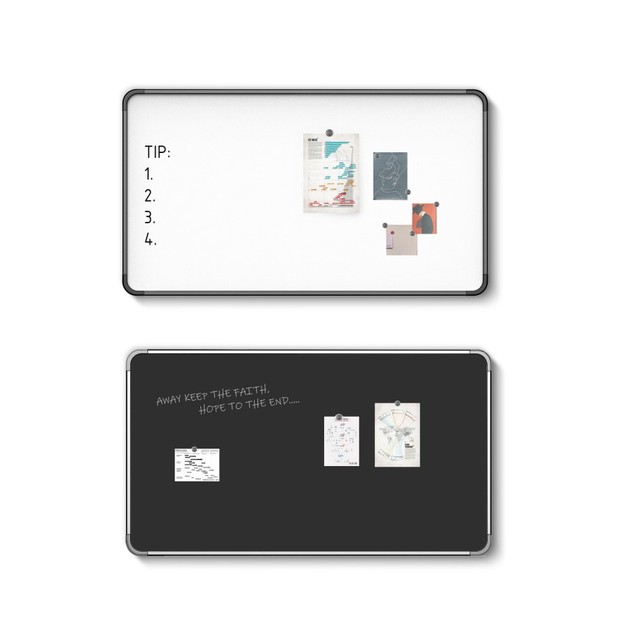 Glass Board with New Design, Dry Erase Magnetic White Board with Invisible  Mounting Bracket