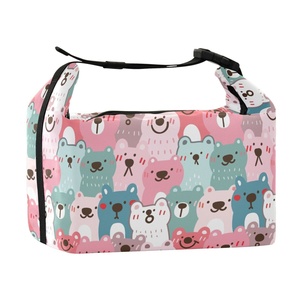 Nouveautés Tendances 2025 – Sac Isotherme Hawaïen Personnalisé à Motifs de Dessins Animés Mignons – Sac Repas Thermique - Product Image 2