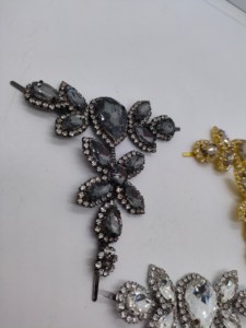 <span class=keywords><strong>Sandalias</strong></span> <span class=keywords><strong>Planas</strong></span> de Playa para Mujer <span class=keywords><strong>con</strong></span> <span class=keywords><strong>Adornos</strong></span> de Lentejuelas Hechos a Mano, Decoraciones de Cadena, Accesorios Metálicos para Zapatos de Mujer - Product Image 4