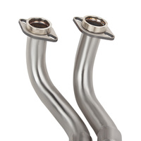 Knalpot Slip On untuk BMW C600 Sport C650 GT 2012 - 2015 Modifikasi Motor dengan Katalis Pipa Penghubung Depan Moto OEM Muffler Escape
