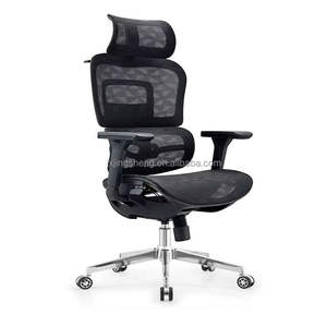 Silla Giratoria de Oficina Ergonómica Ajustable de Diseño Contemporáneo <span class=keywords><strong>y</strong></span> Lujo con Reposapiés - Product Image 5