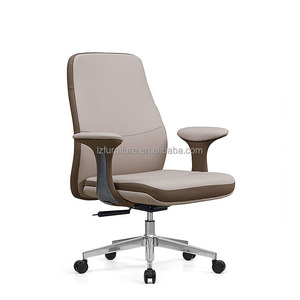 Chaise de bureau ergonomique moderne en PU, réglable en hauteur, chaise d'ordinateur, mobilier de bureau, chaises en cuir pour bureau - Product Image 2