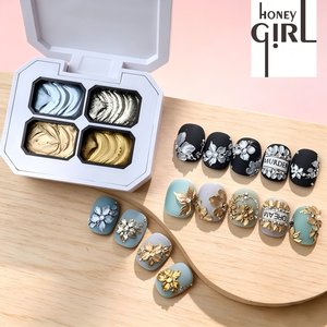 Kit de vernis à <span class=keywords><strong>ongles</strong></span> UV solide non toxique longue durée, sans rinçage, effet gel flash, peinture métallique densifiée 4 couleurs personnalisées, pour dessin <span class=keywords><strong>sur</strong></span> <span class=keywords><strong>ongles</strong></span> - Product Image 2