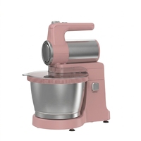 Nouvelle Batteuse Électrique Sur Pied 300W avec Bol Mélangeur 3.5L, Rotation Automatique, Outils Simples à Une Touche, Éjecteur et Mécanisme Inclinable pour Usage Domestique