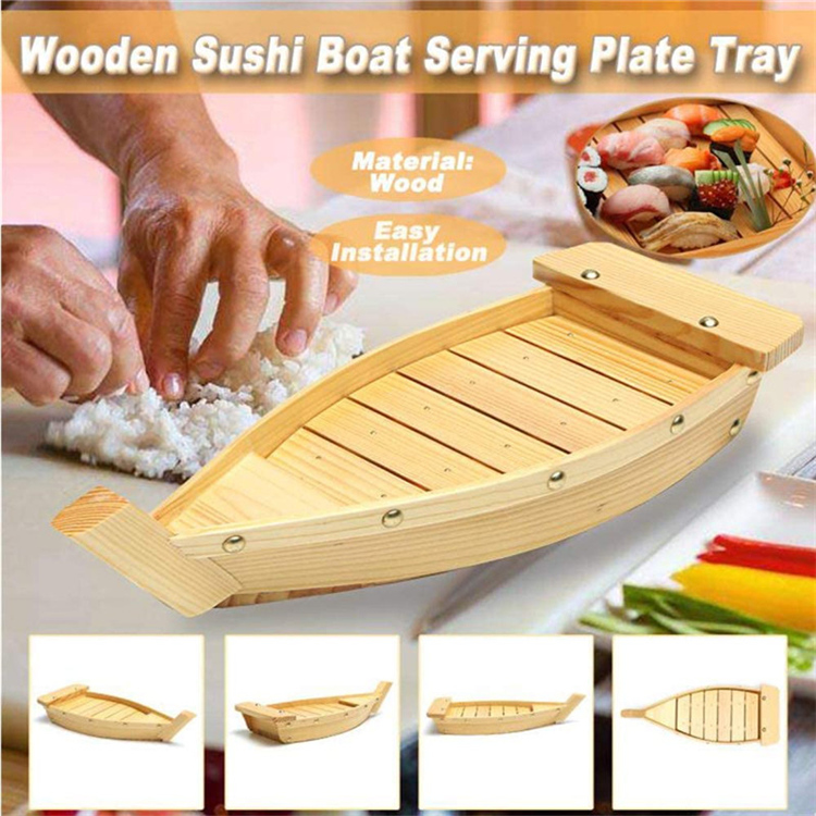 Japanese Sashimi Bamboo Food Serving Tools 200cm Sushi Boat