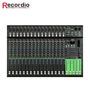 GAX-PK16 Nouveau mélangeur de la <span class=keywords><strong>série</strong></span> PK avec 99DSP Égaliseur double à 7 segments USB BT 16 canaux Scène KTV Mélangeur audio professionnel - Product Image 1