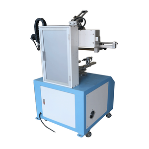 Impresora de pantalla de cilindro de posicionamiento Servo de alta precisión Máquina de serigrafía semiautomática para botellas cosméticas médicas - Product Image 5
