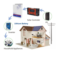 Contrôleur intelligent fabriqué en Chine, chargeur 12v 24v, contrôleur solaire