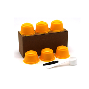 <span class=keywords><strong>Cápsulas</strong></span> de café vacías reutilizables <span class=keywords><strong>Dolce</strong></span> <span class=keywords><strong>Gusto</strong></span> al <span class=keywords><strong>por</strong></span> <span class=keywords><strong>mayor</strong></span> tapas de plástico portátiles con tapa - Product Image 3